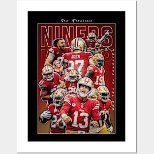 49ers Football Players Posters and Art